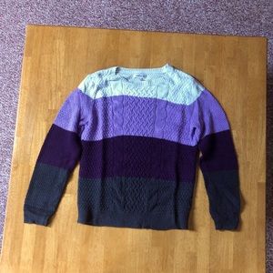 Croft & Barrow Women’s Crew Neck Sweater Size M